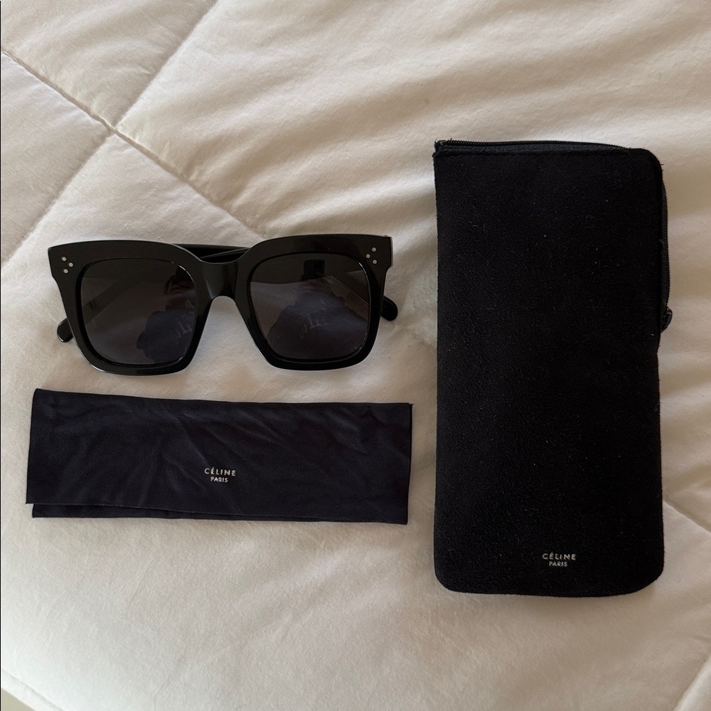 Celine Tilda CL 41076/S black sunglasses - Picture 5 of 13